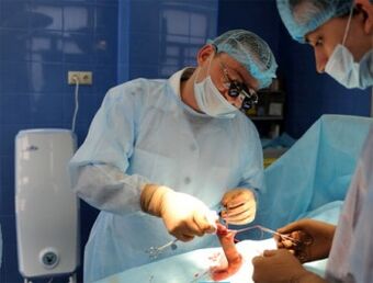 Penis enlargement surgery performed by surgeons